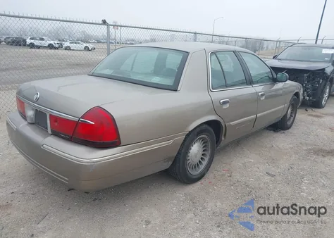 2001 Mercury Grand Marquis Ls z USA, uszkodzony, nr VIN 2MEFM75W31X626390